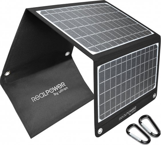Picture of adowarka solarna Realpower RealPower Solarpanel SP-22E 22 Watt 3 Panel Faltbar