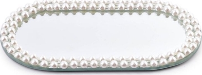 Picture of Affek Design MARGOT PEARL Podstawka art.dekoracyjny  20x10xh1cm