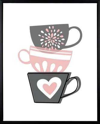 Picture of Affek Design Obraz Filianki w ramie 3D 40x50x2,3 cm 3D