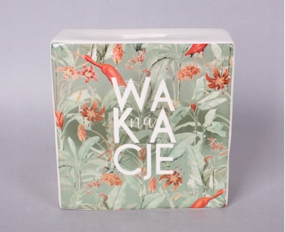 Picture of Affek Design Skarbonka 12,8x5,4x12,7cm Na Wakacje