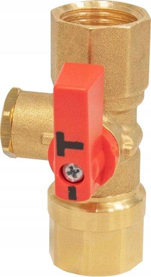 Изображение Afriso Kurek manometryczny AMC 2-drogowy, 2x GW G1/2, PN25A