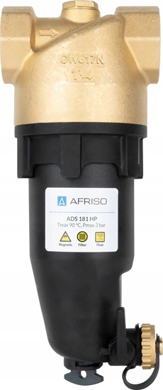 Изображение Afriso Magnetyczny separator zanieczyszcze ADS 181 HP do pomp ciepa, GW G1 1/4 , Kvs 17,9m3/h