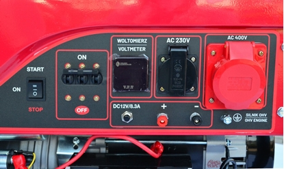 Picture of Agregat AWTools AWTOOLS GENERATOR BENZYNOWY 5,0kW 230/400V BLACK LINE