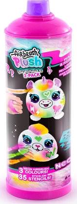 Picture of AIRBRUSH PLUSH - Neon mini mistery kit, 2 pcs