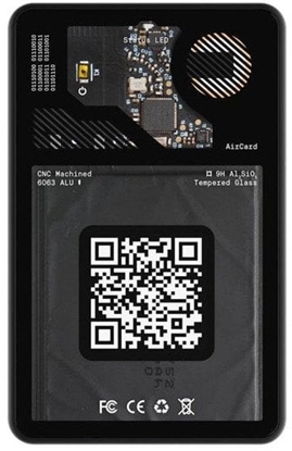 Attēls no AirCard, ultra thin wallet tracker, Apple Find My compatible