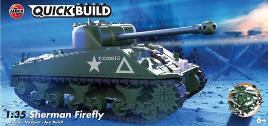 Picture of Airfix Model plastikowy Quickbuild Sherman Firefly 1/35
