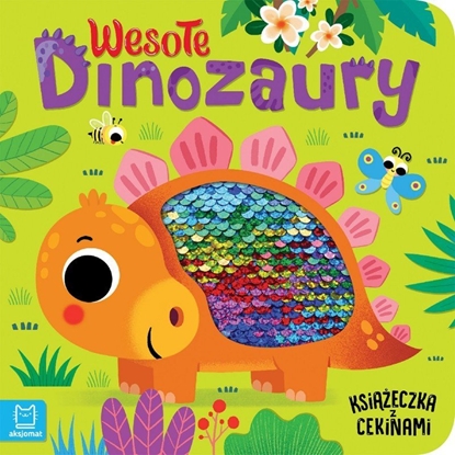 Attēls no Aksjomat Ksieczka z cekinami. Wesoe dinozaury.