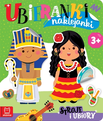 Picture of Aksjomat Ubieranki naklejanki Stroje i ubiory 35299