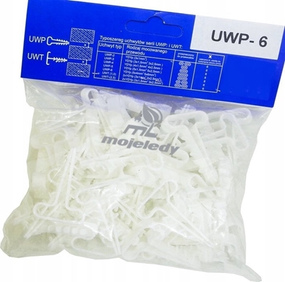 Picture of Akssj Uchwyt kablowy AKS Zielonka UWP 6/10 222937 wciskany paski YDYp 2X1do3X1.5