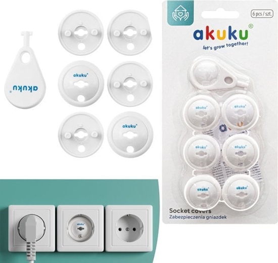 Изображение Akuku A0651 ZABEZPIECZENIA GNIAZD ELEKTR.