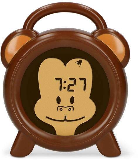 Picture of Alecto Baby Moneky sleep rhythm alarm clock, digital