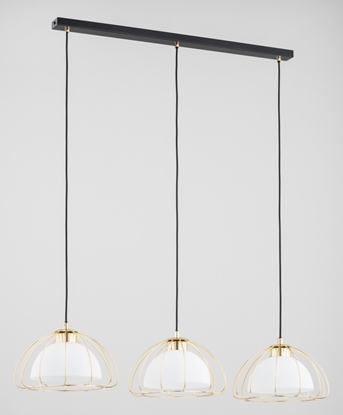Picture of Alfa Nersy 62431 lampa wiszca zwis 3x15W E27 zota/biaa