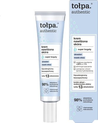 Attēls no Alkotest Authentic Bogaty krem nawilajcy na dzie 40ml