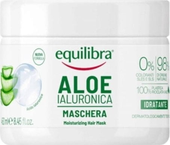Изображение Alkotest EQUILIBRA_ Aloe nawilajca maska do twarzy Aloes i Kwas Hialuronowy 450ml