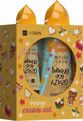Изображение Alkotest HISKIN_SET Crazy Ice Cream krem do rk Mango 60ml + krem do ciaa Mango 200ml