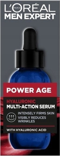 Изображение Alkotest L'OREAL_Men Expert Power Age Serum do twarzy Multi-Action redukujce zmarszczki 30ml