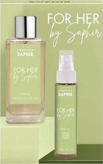 Изображение Alkotest SET SAPHIR For Her EDP spray 100ml + HAIR MIST 75ml