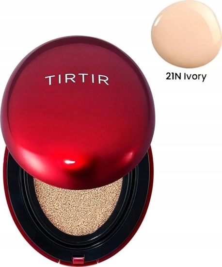 Изображение Alkotest TIRTIR_Mask Fit Red Cushion dugotrway podkad od twarzy w poduszce 21N Ivory 18g