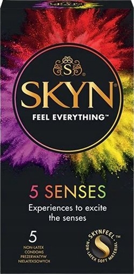 Изображение Alkotest UNIMIL_Skyn 5 Senses prezerwatywy 5szt