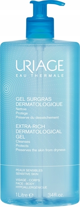 Изображение Alkotest URIAGE_Extra-Rich Dermatological Gel el do mycia 1000ml