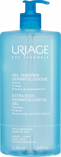 Изображение Alkotest URIAGE_Extra-Rich Dermatological Gel el do mycia 1000ml
