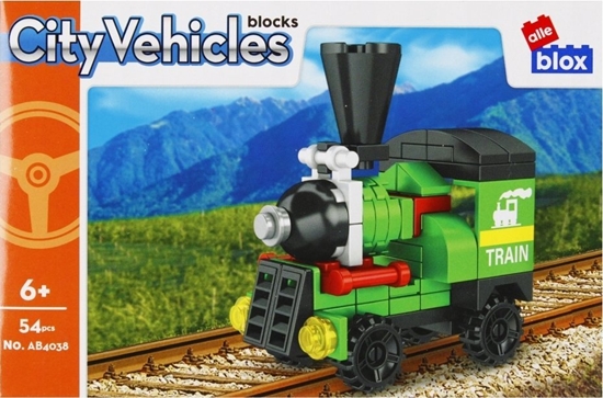 Изображение ALLEBLOX KLOCKI KONSTR ALLEBLOX CITY 54EL 19X7X5 LOKOM PU