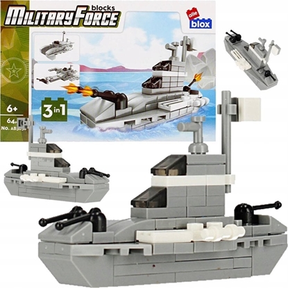 Picture of ALLEBLOX KLOCKI KONSTR ALLEBLOX MILIT 64EL 15X10X5 PUD1