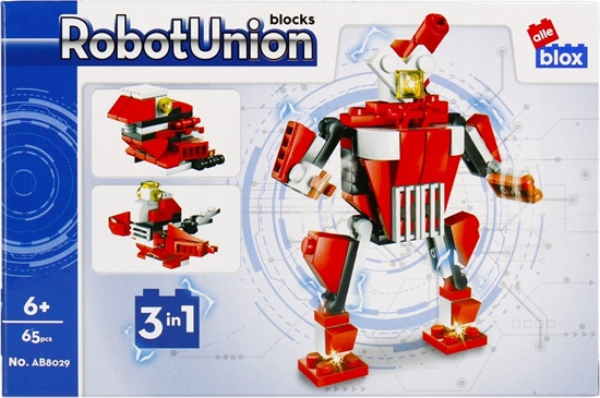 Picture of ALLEBLOX KLOCKI KONSTR ALLEBLOX ROBOT 65EL 15X10X5  PUD1