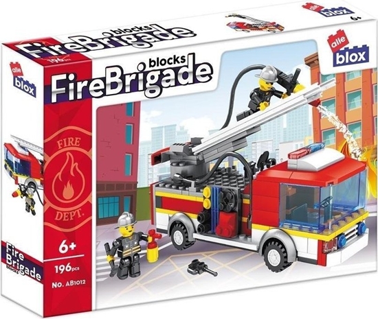 Picture of ALLEBLOX KLOCKI KONSTR ALLEBLOX STRAZ 196EL 32X22X5 30/60