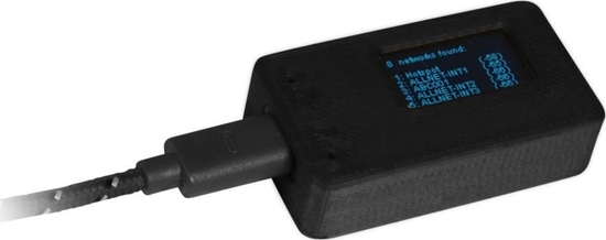 Picture of Allnet ALLNET 4duino IoT WLAN display case black printed