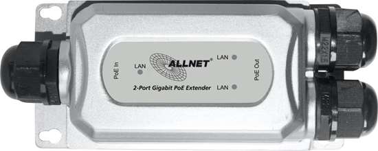Picture of Allnet Z ALLNET PoE Extender Repeater Outdoor IP67 IEEE802.3BT IN - AT Out, ALL-PR2013O-30W