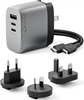 Picture of Alogic Rapid Power 67W USB-C PD 3-Port Fast GaN Travel Charger
