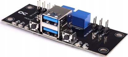 Attēls no Alphacool Alphacool ES Front I/O-Panel mit USB 3.0 und Kabelsatz für Servergehäuse