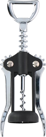 Picture of Alpina Alpina - Korkocig / otwieracz do wina ze stali nierdzewnej 17 cm (czarny / srebrny)