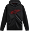 Attēls no Alpinestars Bluza z kapturem ALPINESTARS AGELESS II ZIP HOODIE, Black/Red Rozmiar: M