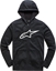 Picture of Alpinestars Bluza z kapturem ALPINESTARS AGELESS II ZIP HOODIE, Black/White Rozmiar: M