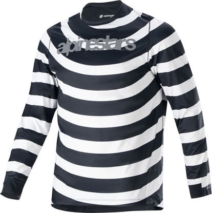 Picture of Alpinestars Koszulka dugi rkaw ALPINESTARS A-ARIA OSCAR LS JERSEY, Black Rozmiar: XL