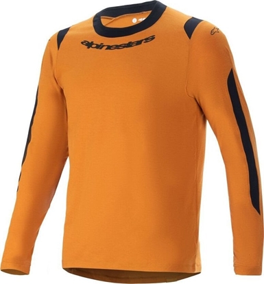 Picture of Alpinestars Koszulka dugi rkaw ALPINESTARS A-DURA DRI WOOL LS JERSEY, Dark Gold Rozmiar: M