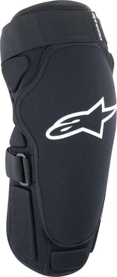 Изображение Alpinestars Ochraniacze na kolana ALPINESTARS A-IMPACT PLASMA PRO KNEE PROTECTORS, Black White, Ochrona level 2 Rozmiar: XL