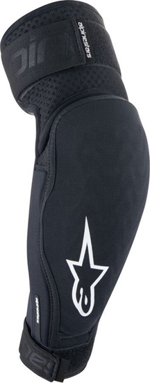 Изображение Alpinestars Ochraniacze na okcie ALPINESTARS A-IMPACT PLASMA ELITE ELBOW PROTECTORS, Black White, Ochrona level 2 Rozmiar: XL