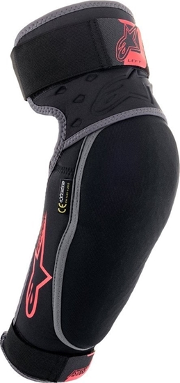 Изображение Alpinestars Ochraniacze na okcie ALPINESTARS VECTOR ELBOW PROTECTORS, Black Anthracite Red, Ochrona level 2 Rozmiar: S/M