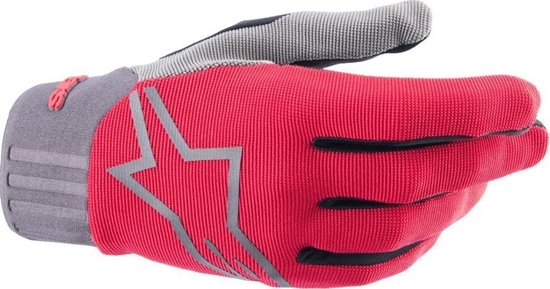 Изображение Alpinestars Rkawiczki mskie ALPINESTARS A-DURA GLOVES, red fluo Rozmiar: L