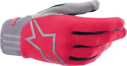 Изображение Alpinestars Rkawiczki mskie ALPINESTARS A-DURA GLOVES, red fluo Rozmiar: M