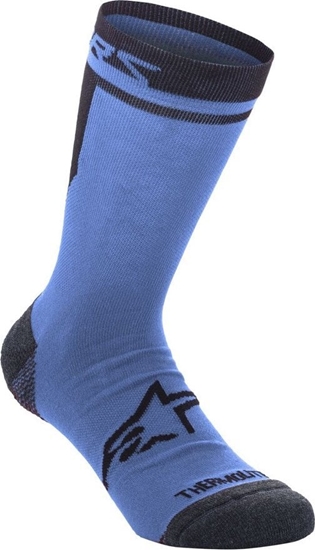 Изображение Alpinestars Skarpetki ALPINESTARS WINTER THERM SOCKS 17, blue black Rozmiar: L