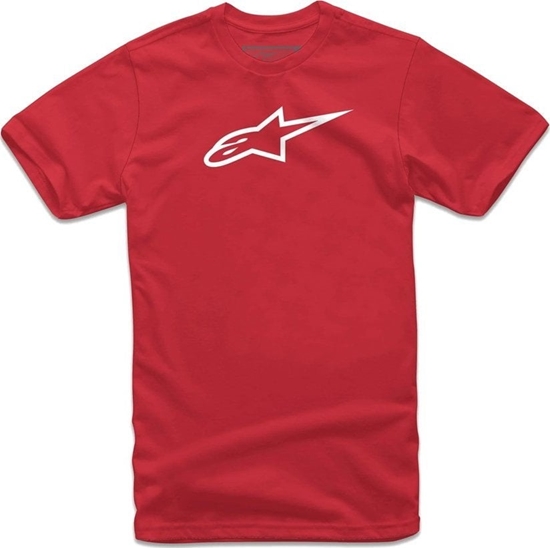 Изображение Alpinestars T-shirt ALPINESTARS AGELESS CLASSIC TEE, Red/White Rozmiar: M