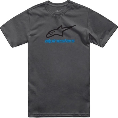 Picture of Alpinestars T-shirt ALPINESTARS ALWAYS 2.0 CSF TEE, Charcoal/White/Blue Rozmiar: M