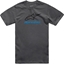 Изображение Alpinestars T-shirt ALPINESTARS ALWAYS 2.0 CSF TEE, Charcoal/White/Blue Rozmiar: XXL