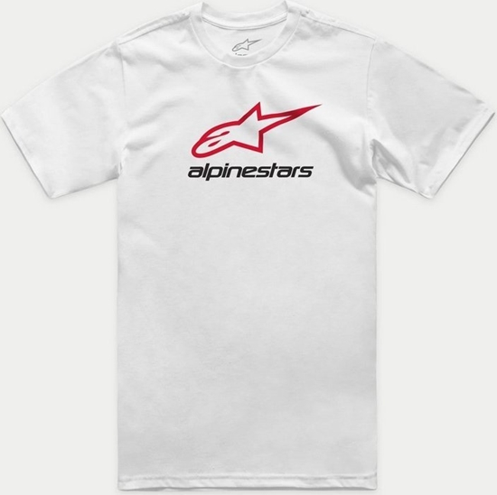 Изображение Alpinestars T-shirt ALPINESTARS ALWAYS 2.0 CSF TEE, White/Red/Black Rozmiar: XL