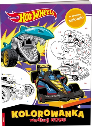 Picture of Ameet Kolorowanka wedug kodu. Hot Wheels KKO-1601
