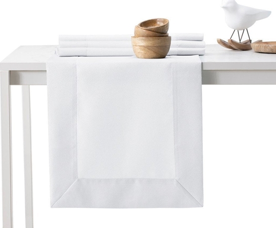 Изображение AmeliaHome AmeliaHome Bienik plamoodporny gadki mankiet EMPIRE 30X80 biay